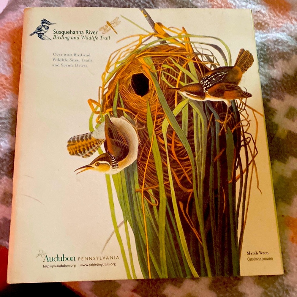 Susquehanna river birding and wildlife trail book 80 page